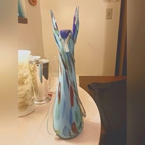 Hand-blown vase